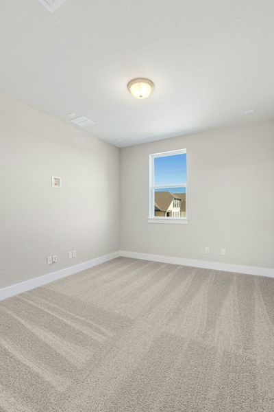 Spacious, unfurnished interior of a new home in Blackhawk, Pflugerville (Image 40).