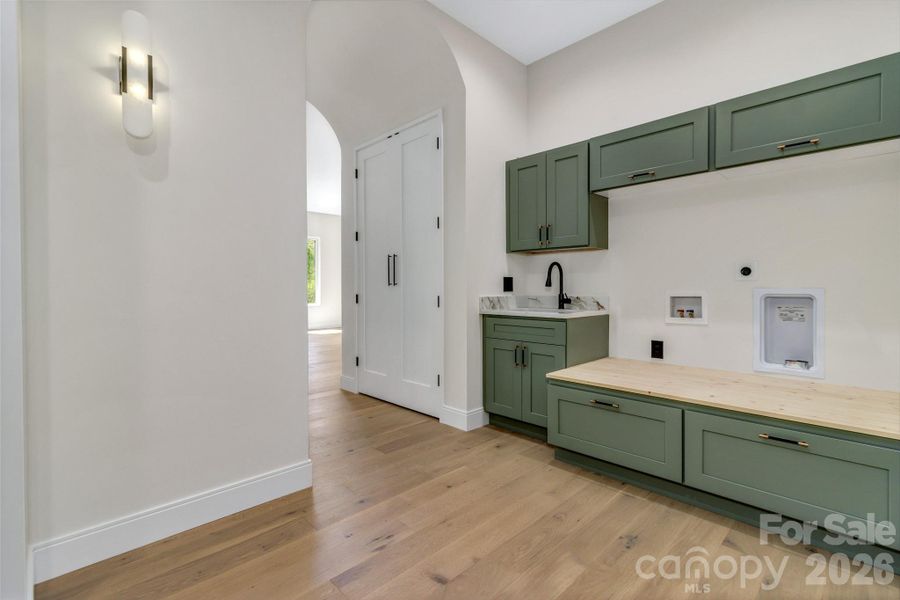 Furnished interior view inside a new home in , Leicester (Image 8).