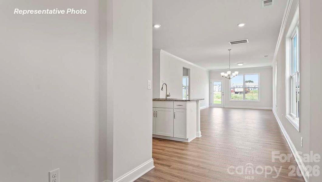 Spacious, unfurnished interior of a new home in Skybrook Corners, Huntersville (Image 23).
