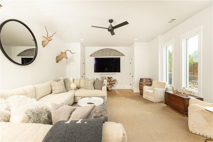 Furnished interior view inside a new home in , Marietta (Image 35).