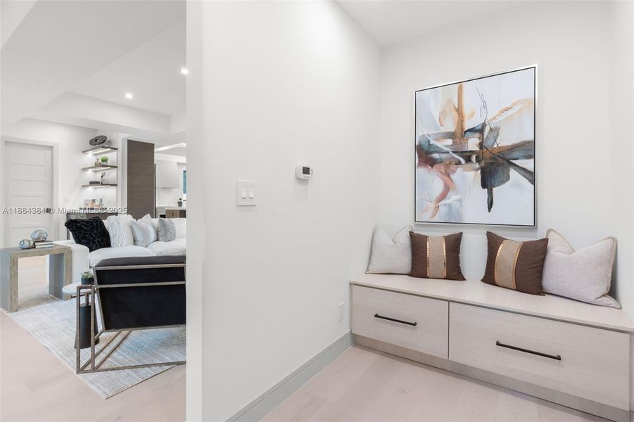 Furnished interior view inside a new home in , Delray Beach (Image 23).