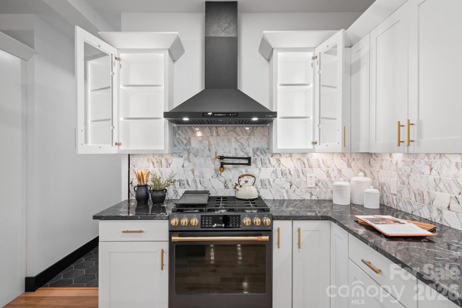 Furnished interior view inside a new home in , Mills River (Image 13).