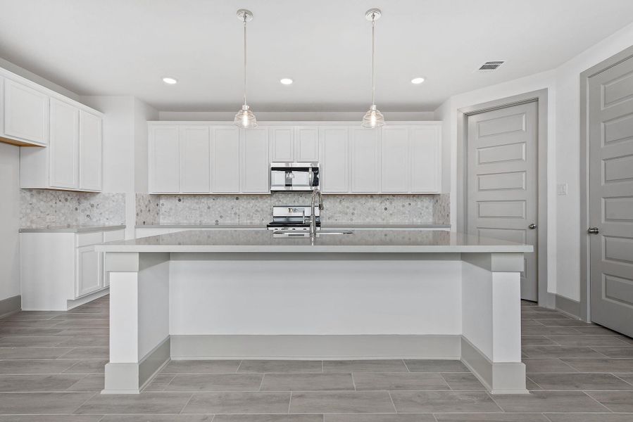 Furnished interior view inside a new home in ARTAVIA®, Conroe (Image 8).