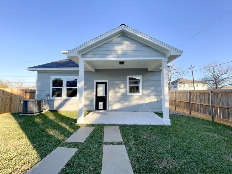 Front exterior of a new home in Diamond Hill Collection, Victoria, TX, highlighting curb appeal (Image 31).