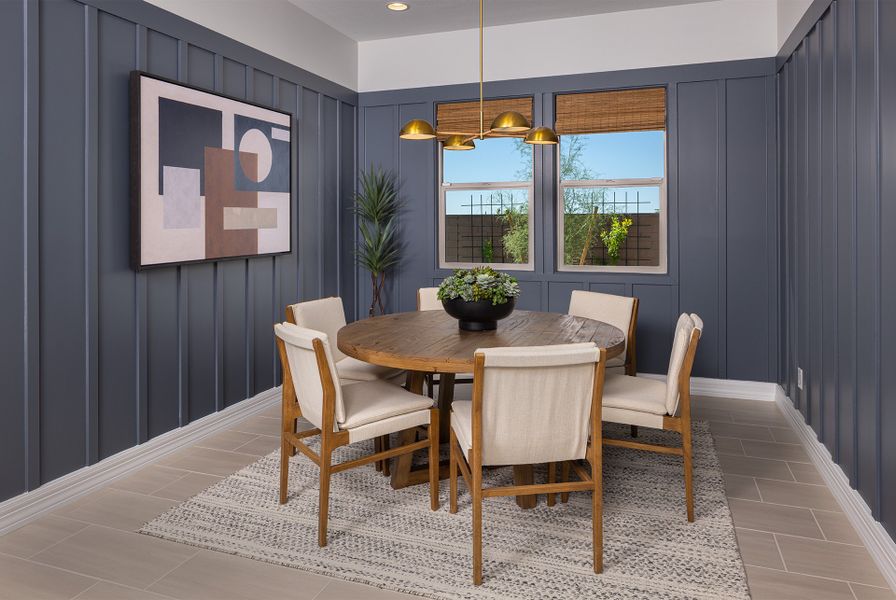 Representative furnished interior of a home built from the Poppy by Taylor Morrison in Verdin Discovery Collection, Phoenix (Image 10).