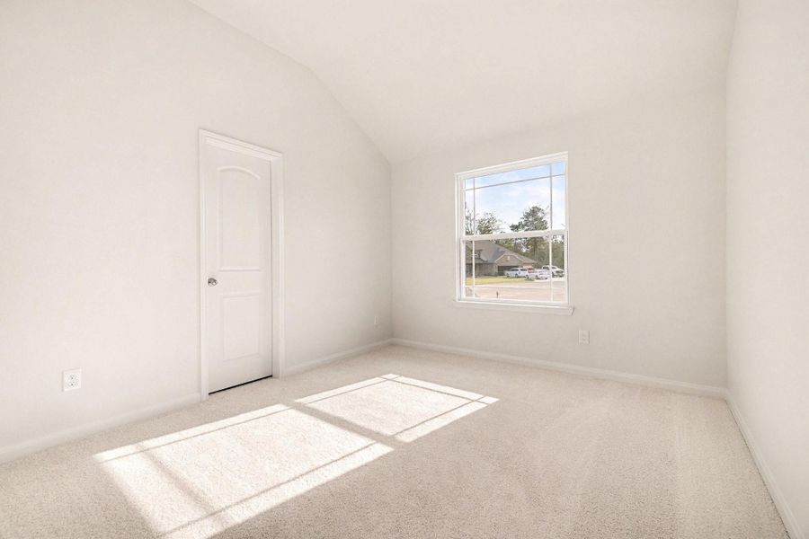 Spacious, unfurnished interior of a new home in Oakwood Ranch, Willis (Image 29).