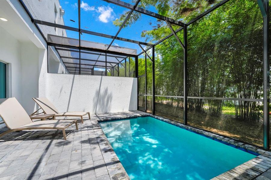 Exterior details and patio area of a home in , Davenport (Image 4). Exterior details and patio area of a home in , Davenport (Image 4).