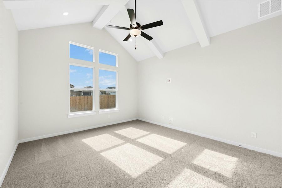 Spacious, unfurnished interior of a new home in University Heights, Round Rock (Image 24). Spacious, unfurnished interior of a new home in University Heights, Round Rock (Image 24).