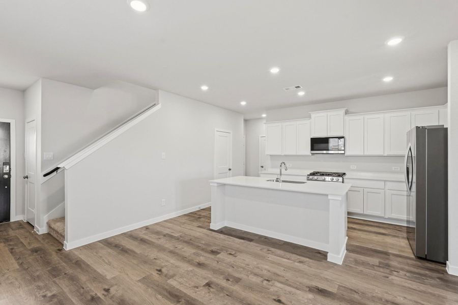 Furnished interior view inside a new home in Paloma at Sanford Farms, Waller (Image 4).