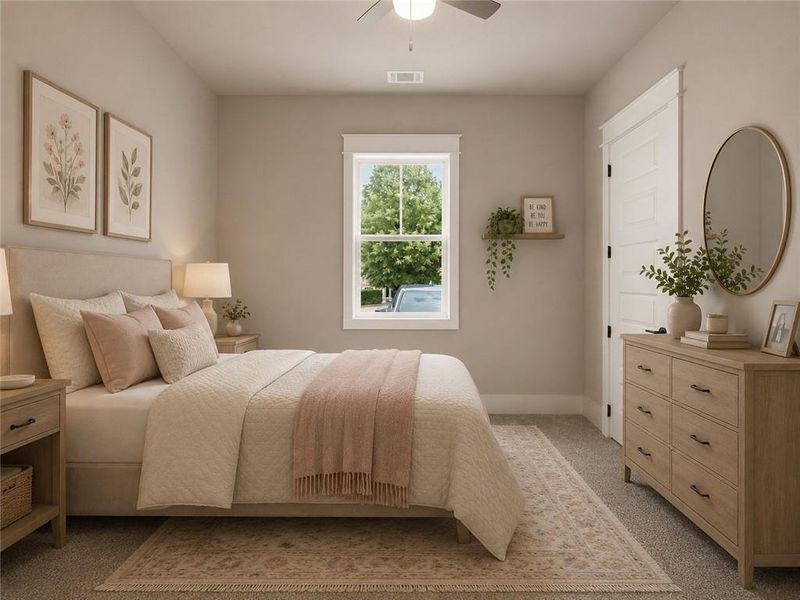 Furnished interior view inside a new home in , Jefferson (Image 43).