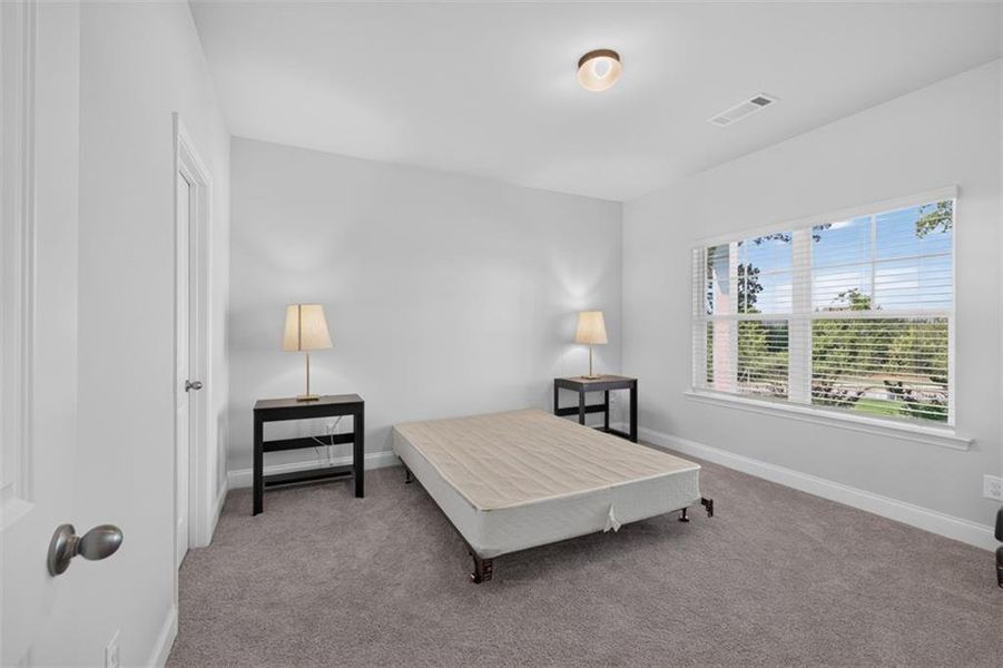Furnished interior view inside a new home in Overlook at Hamilton Mill, Auburn (Image 12).