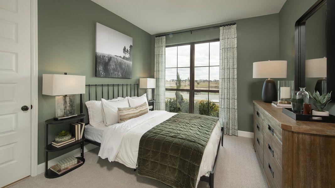 Furnished interior view inside a new home in Cross Creek West 55', Fulshear (Image 13). Furnished interior view inside a new home in Cross Creek West 55', Fulshear (Image 13).