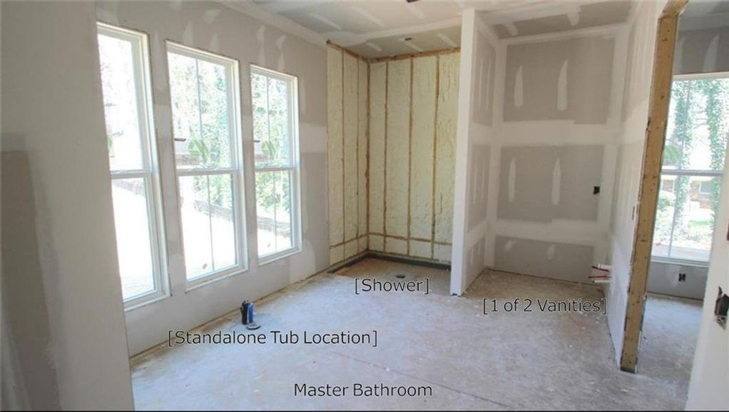 In-progress construction of a new home in , Stone Mountain, GA (Image 19).