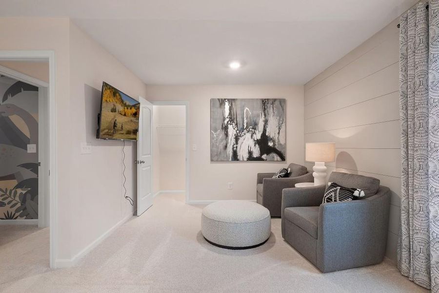 Furnished interior view inside a new home in Chapel Hill, Newnan (Image 28).