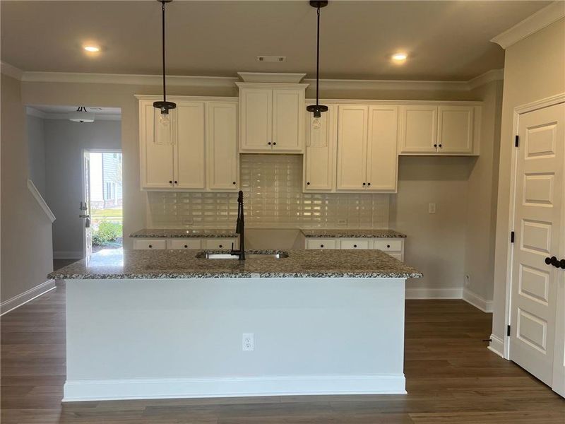 Furnished interior view inside a new home in Crofton Place Enclave, Snellville (Image 7).