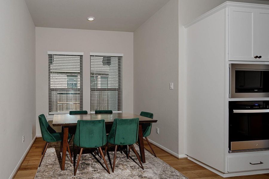 Furnished interior view inside a new home in The Meadows at Imperial Oaks, Conroe (Image 11).