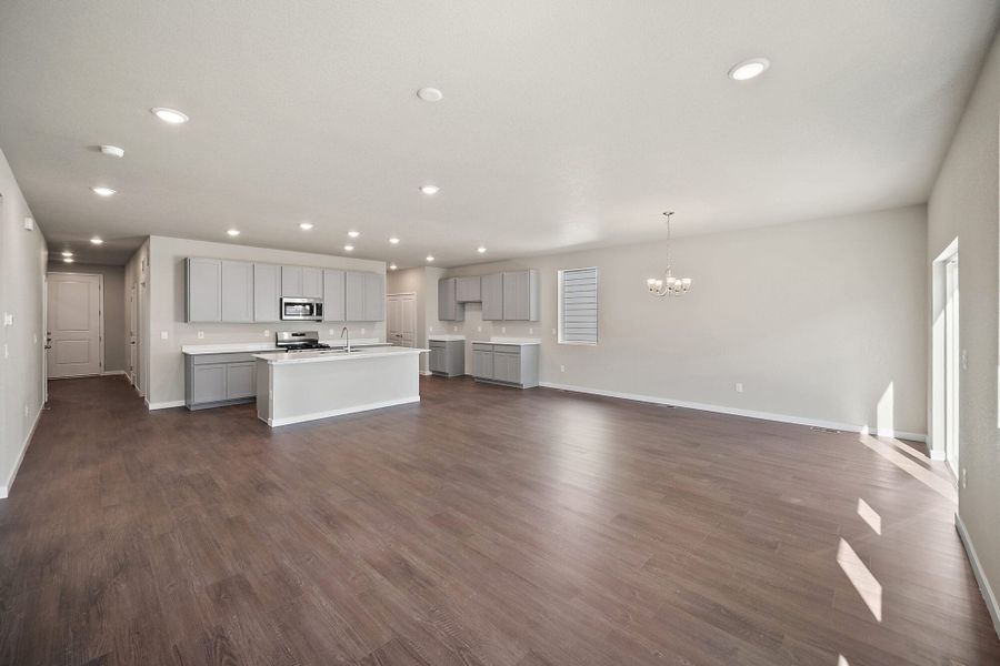 Spacious, unfurnished interior of a new home in Aspen Ranch, Fountain (Image 22).