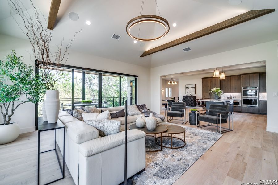 Furnished interior view inside a new home in , Boerne (Image 4). Furnished interior view inside a new home in , Boerne (Image 4).