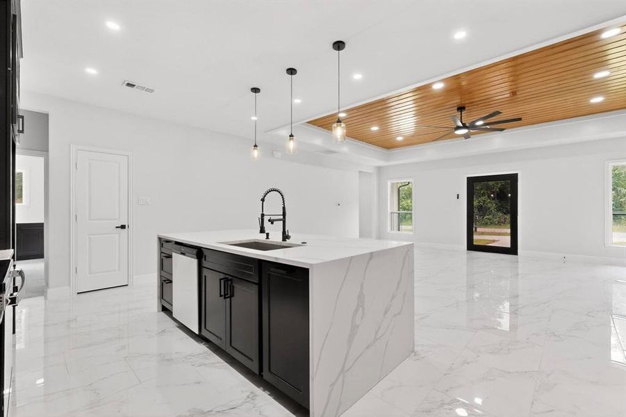 Furnished interior view inside a new home in , Tool (Image 12).