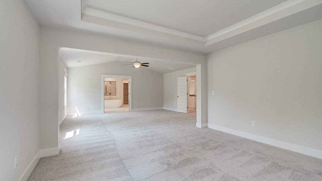 Representative furnished interior of a home built from the Clarity by DRB Homes in Everson, Snellville (Image 26). Representative furnished interior of a home built from the Clarity by DRB Homes in Everson, Snellville (Image 26).