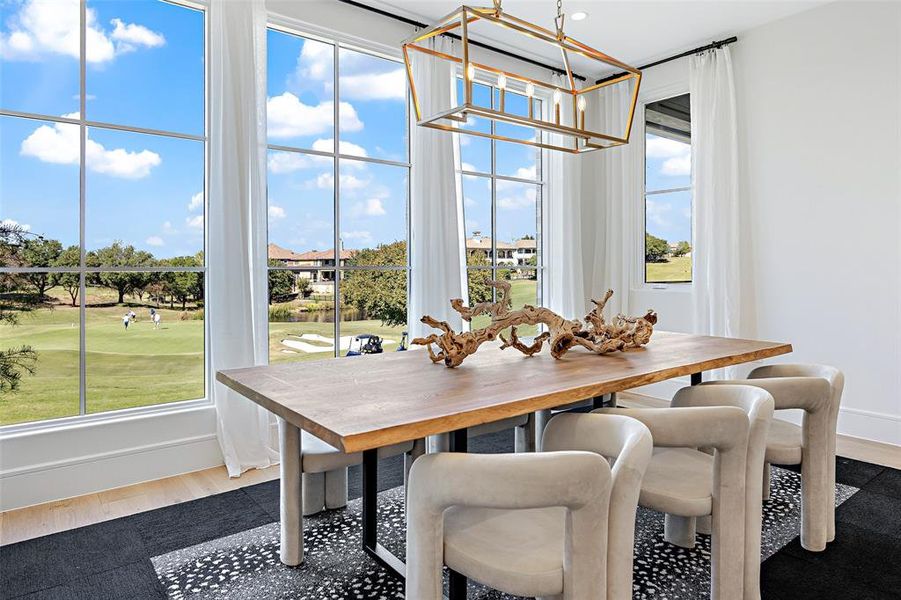 Entertain in style or unwind in prvacy with unobstructed golf course views framed by lush landscaping!
(Photo of model showroom) Entertain in style or unwind in prvacy with unobstructed golf course views framed by lush landscaping!
(Photo of model showroom)