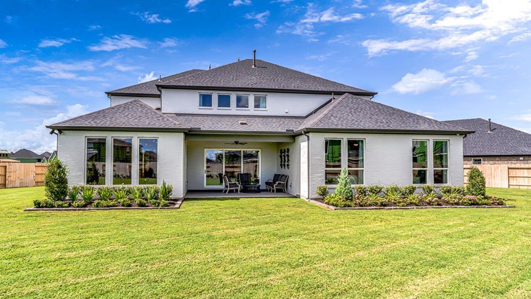 Representative exterior photo of a completed home built from the Concerto by Taylor Morrison in Avalon at Cypress 70s, Cypress, TX (Image 23). Representative exterior photo of a completed home built from the Concerto by Taylor Morrison in Avalon at Cypress 70s, Cypress, TX (Image 23).