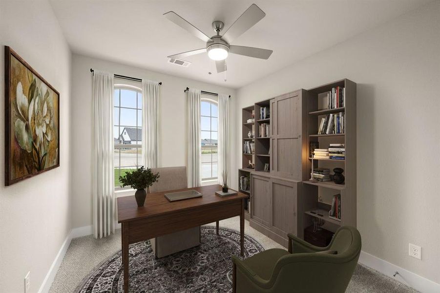 5900 Carmona- study virtually staged low res 5900 Carmona- study virtually staged low res