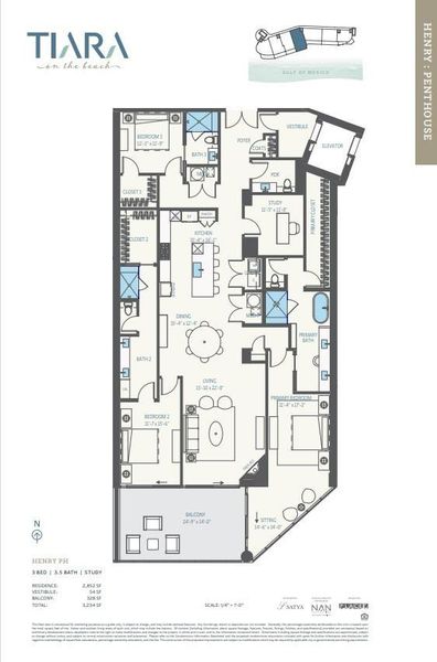 2D floor plan layout of this home in , Galveston, TX (Image 3).