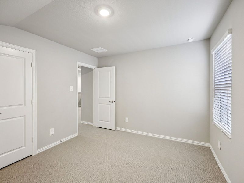 Spacious, unfurnished interior of a new home in Parks at Foster Crossing - Spring Series, Anna (Image 13). Spacious, unfurnished interior of a new home in Parks at Foster Crossing - Spring Series, Anna (Image 13).