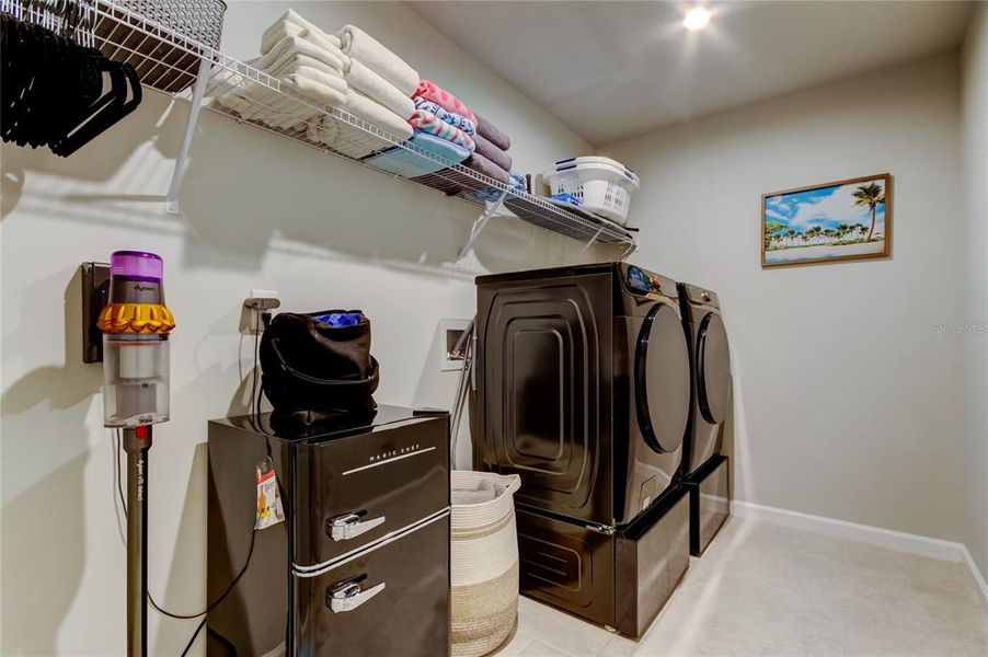 Large laundry room