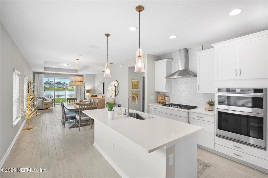 Furnished interior view inside a new home in , St. Augustine (Image 16).