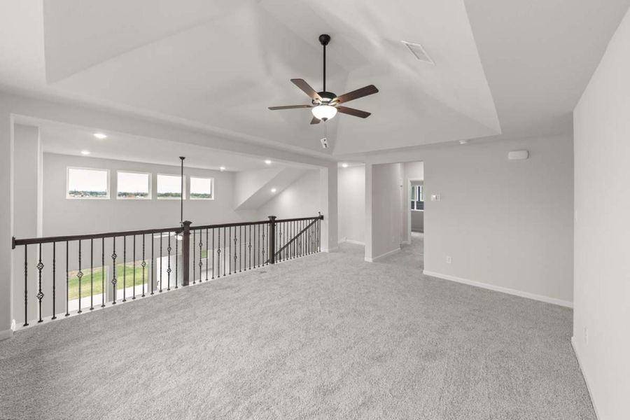 Spacious, unfurnished interior of a new home in Sutton Fields, Celina (Image 18).