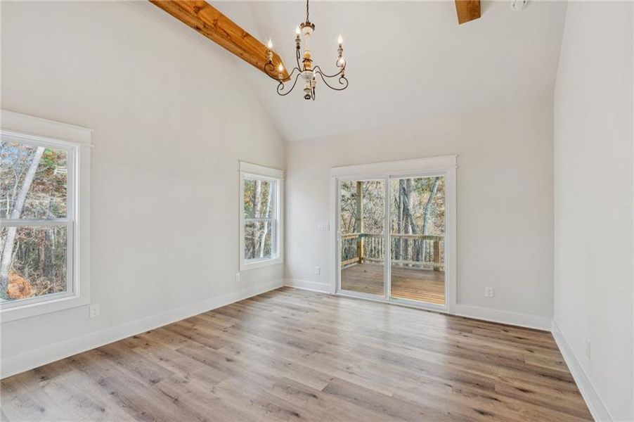 Spacious, unfurnished interior of a new home in , Dahlonega (Image 27).