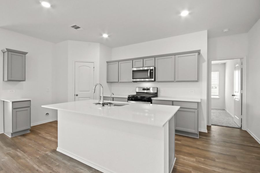 Furnished interior view inside a new home in Grand Pines, Magnolia (Image 3). Furnished interior view inside a new home in Grand Pines, Magnolia (Image 3).