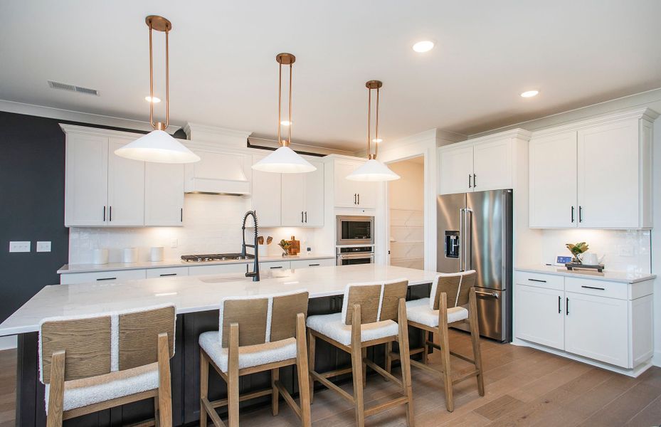 Stellar Kitchen in new home construction by Del Webb Homebuilders Nashville