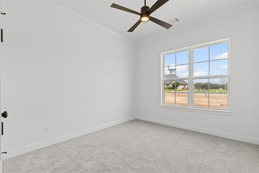 Spacious, unfurnished interior of a new home in Rolling Creek Ranch, Granbury (Image 24). Spacious, unfurnished interior of a new home in Rolling Creek Ranch, Granbury (Image 24).
