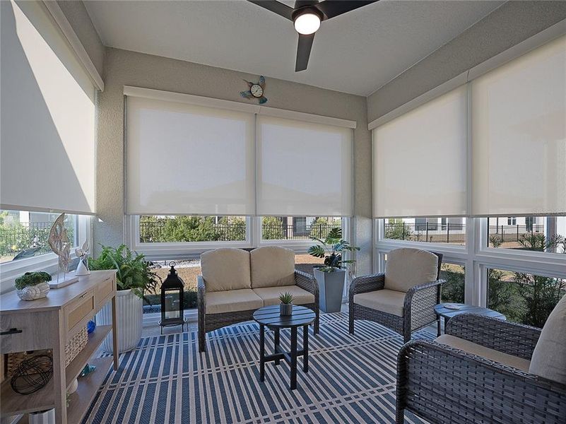 Furnished interior view inside a new home in Del Webb Stone Creek, Ocala (Image 7).