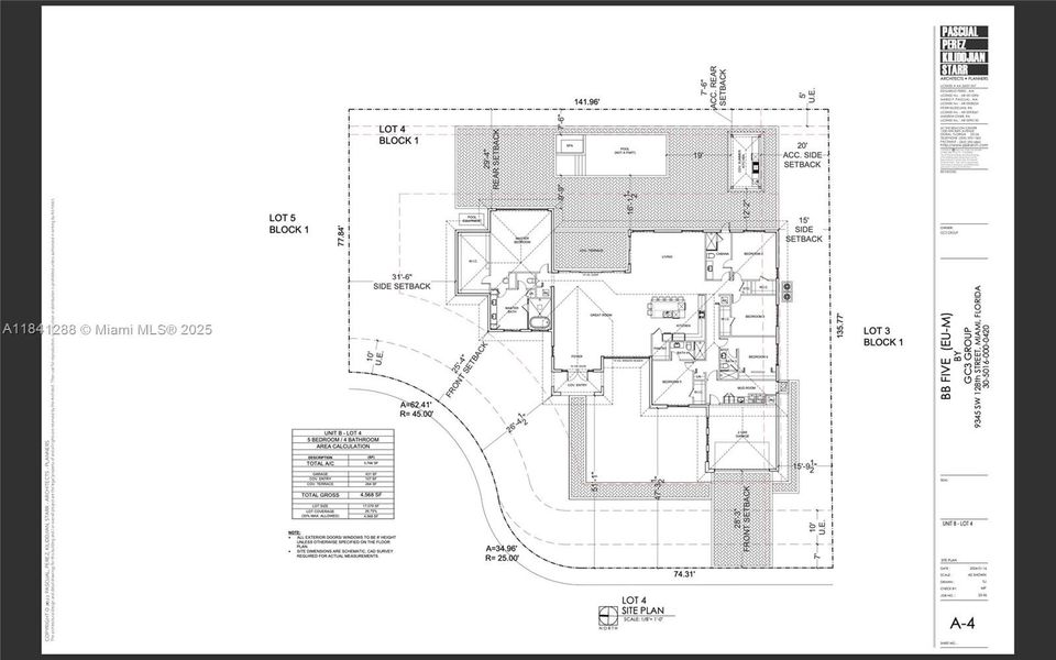 2D floor plan layout of this home in , Miami, FL (Image 4).