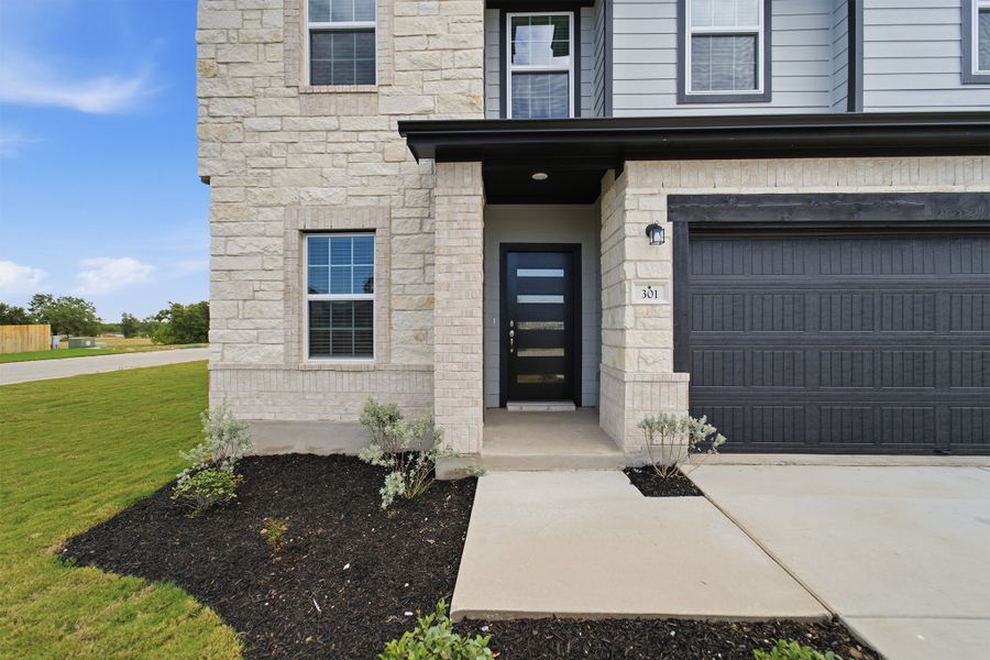 Exterior details and patio area of a home in Grande Estates, Bertram (Image 3). Exterior details and patio area of a home in Grande Estates, Bertram (Image 3).