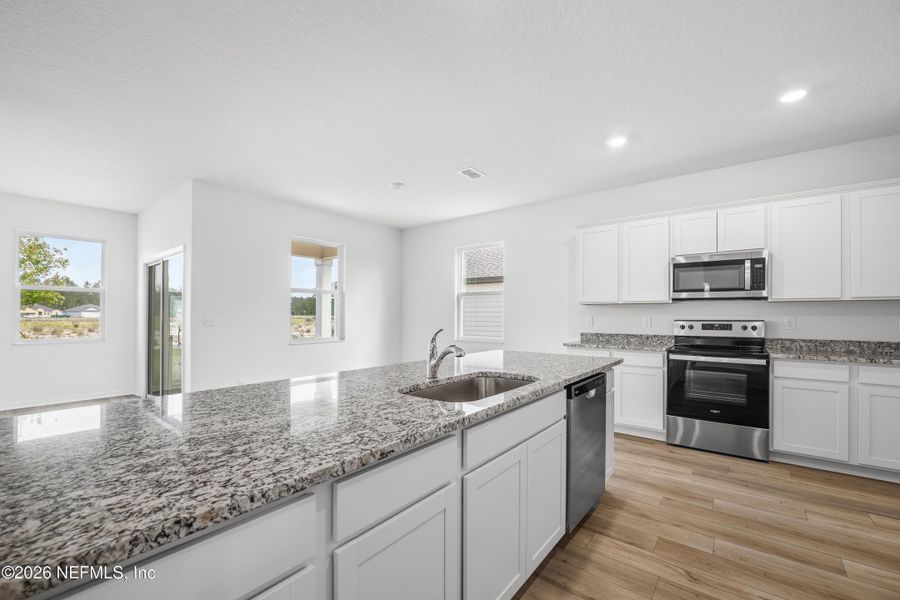 Furnished interior view inside a new home in Westport Landing, Jacksonville (Image 10).