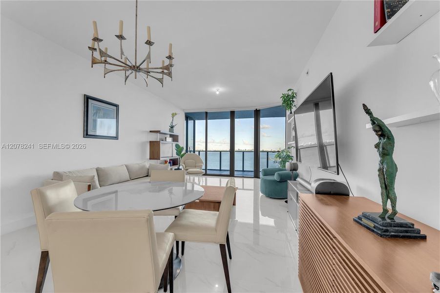 Furnished interior view inside a new home in Aria Reserve, Miami (Image 12). Furnished interior view inside a new home in Aria Reserve, Miami (Image 12).