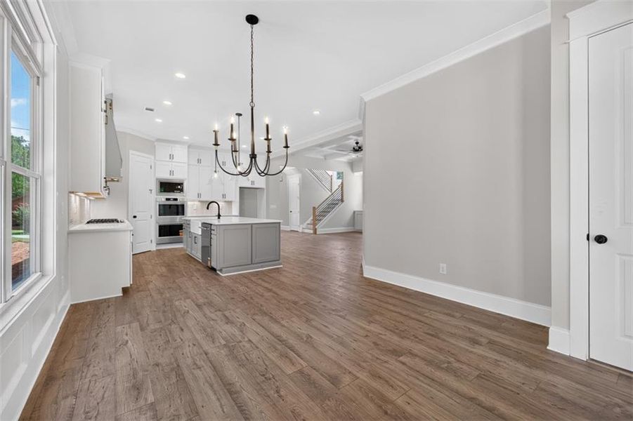 Spacious, unfurnished interior of a new home in , Flowery Branch (Image 53).