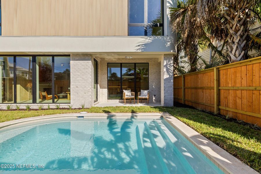 Exterior details and patio area of a home in , Atlantic Beach (Image 38).
