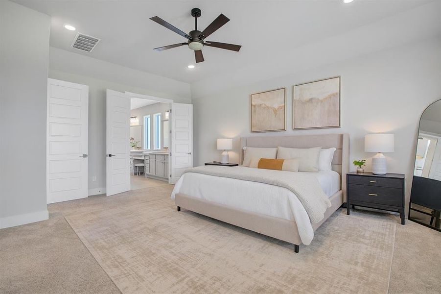 Furnished interior view inside a new home in , Celina (Image 22). Furnished interior view inside a new home in , Celina (Image 22).