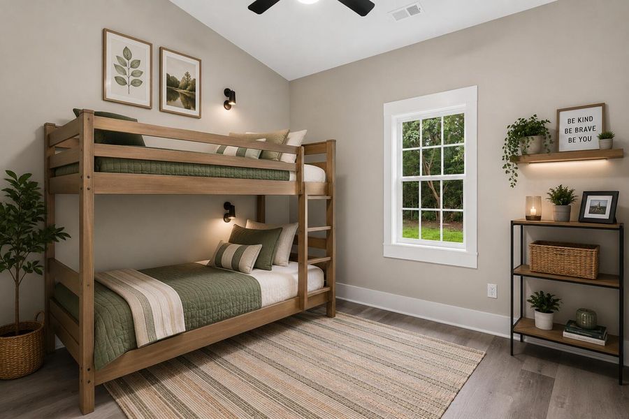 Furnished interior view inside a new home in , Kingstree (Image 16).