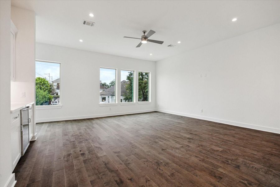 Different View of the Living Area on the 2nd Floor.