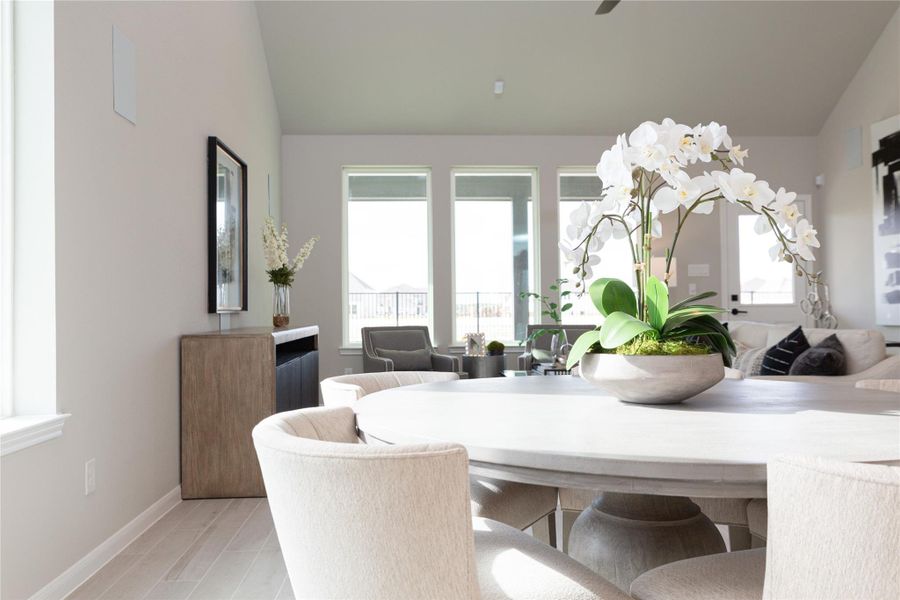 Furnished interior view inside a new home in , Conroe (Image 15).