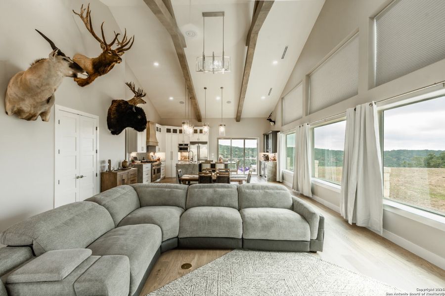 Furnished interior view inside a new home in , Bandera (Image 3).