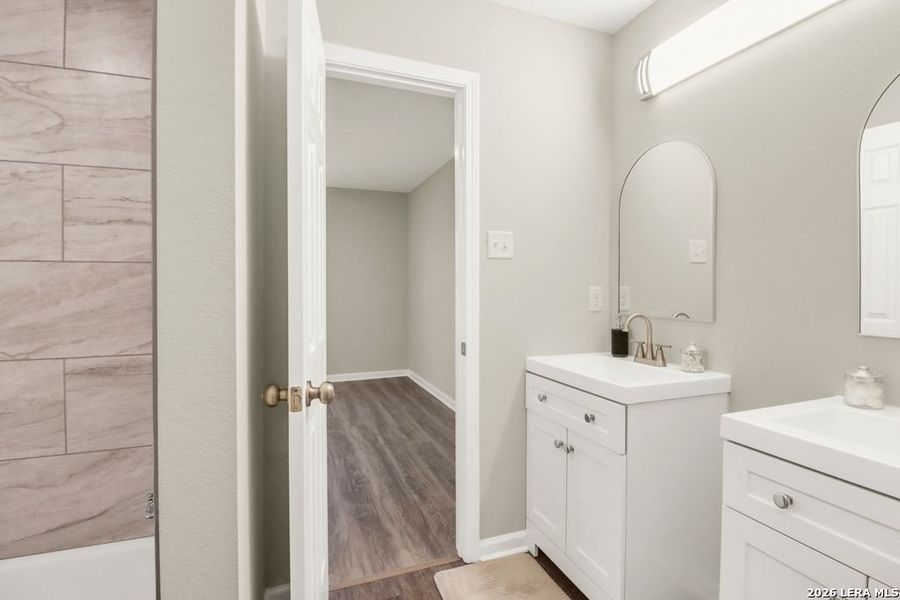 Furnished interior view inside a new home in , Nixon (Image 6).