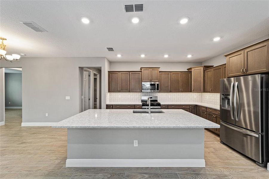 Furnished interior view inside a new home in On Top of the World Communities, Ocala (Image 5). Furnished interior view inside a new home in On Top of the World Communities, Ocala (Image 5).